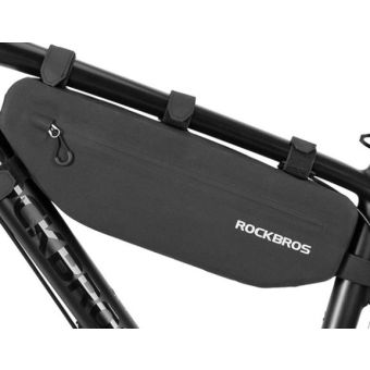 Rockbros AS-043, taška na bicykel na rám 3l, čierna