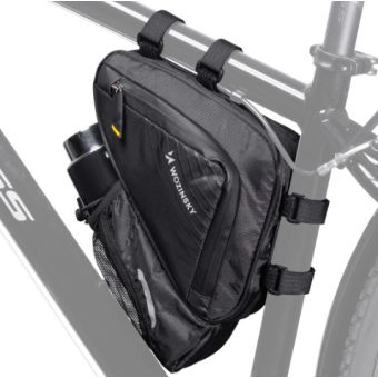 Wozinsky WBB23BK, taška na bicykel na rám 1.5l, čierna