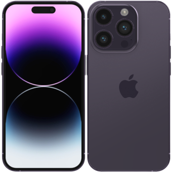 Používaný Apple iPhone 14 Pro Max 256GB Deep Purple Trieda C