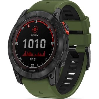 Remienok Tech-Protect Iconband Pro Garmin Fenix 3/5x/3h/5x Plus/6x/6x Pro/7x zeleno-čierny