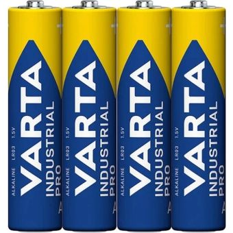 VARTA alkaline battery R3 (AAA) Industrial Pro (4ks)