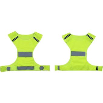 FSVST-032-1, reflexná vesta, neon zelená