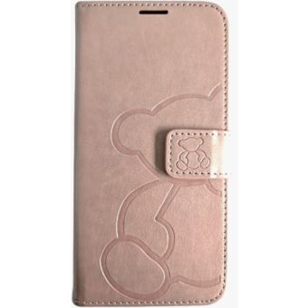 Obal Mezzo Book Samsung Galaxy A36 5G A366/A56 5G A566 teddy bear zlato ružový
