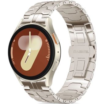 Remienok Tech-Protect Stainless Line Samsung Galaxy Watch 4/5/5 Pro/6/7/FE Titanium