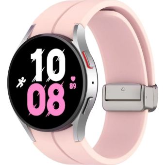 Remienok Bizon Strap Watch Silicone Samsung Galaxy Watch FE/7/6/6 Classic/5/5 Pro/4/4 Classic ružový