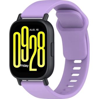 Remienok Bizon Strap Watch Silicone Xiaomi Redmi Watch 5 Lite/5 Active fialový