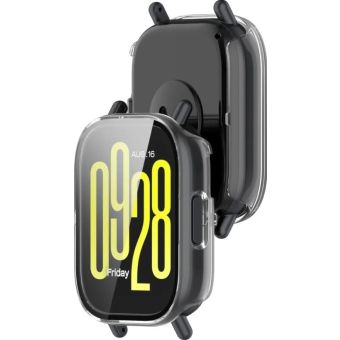 Ochranné puzdro/sklo Bizon Case PlusGlass Watch Xiaomi Redmi Watch 5 Active transparentné