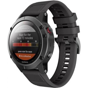 Remienok Tech-Protect Smooth Garmin Fenix 5/6/6 Pro/7 čierny