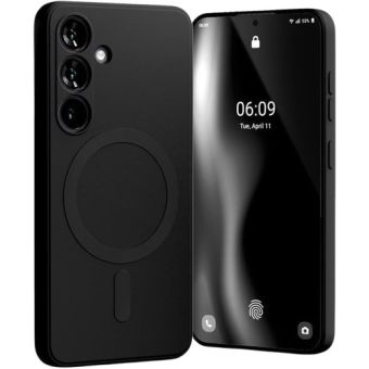 Mercury Semi-Silicon MagSafe Samsung Galaxy S25 5G S931 čierny