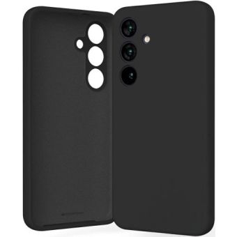 Obal Mercury Silicone Samsung Galaxy S25 5G S931 čierny