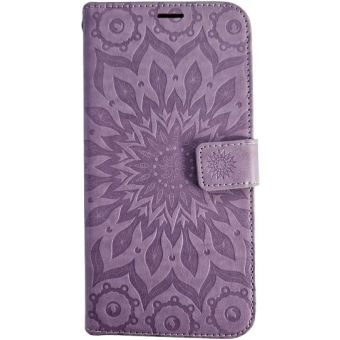 Obal MEZZO Book case Xiaomi Redmi Note 14 Pro 4G mandala fialový
