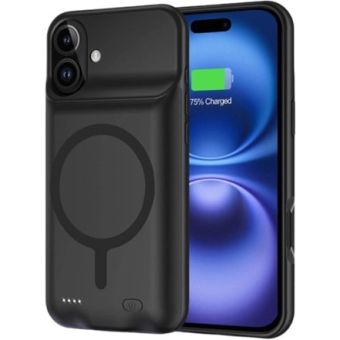Obal Tech-Protect Powercase MagSafe 7000mAh Apple iPhone 16 Black