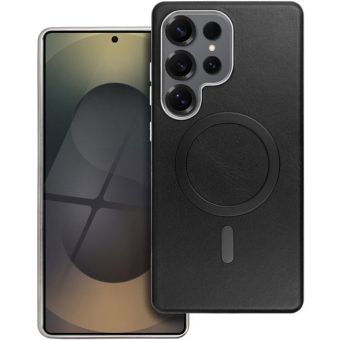 Obal GENTLEMAN MAG COVER Case MagSafe Samsung Galaxy A56 5G A566 čierny