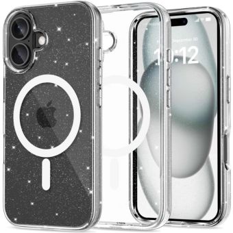 Obal Tech-protect Flexair Hybrid MagSafe Case Apple iPhone 16 Glitter