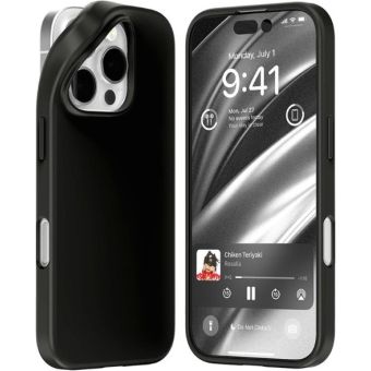 Obal Mercury Soft Apple iPhone 16 Pro čierny