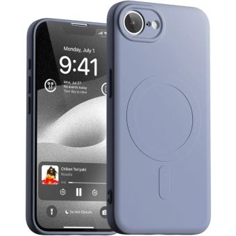 Obal Mercury SemiSilicone MagSafe Apple iPhone 16e fialový
