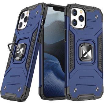 Obal Rugged Ring Armor Apple iPhone 13 Mini modrý