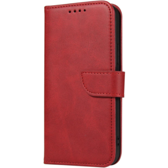 Obal Magnet Elegant Book Apple iPhone 15 Pro červený
