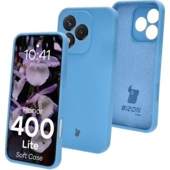 Obal Bizon Soft Case Honor 400 Lite 5G modrý