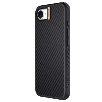 Obal Nillkin Synthetic Fiber PRO Magnetic Apple iPhone 16e zlatý