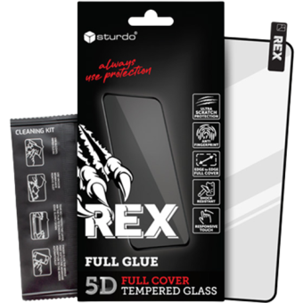 Ochranné sklo Sturdo Rex 5D Full Glue Honor 400 5G čierne