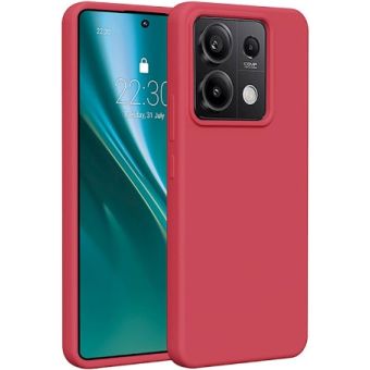 Obal Etteri Silicone case Xiaomi Redmi Note 13 Pro 5G/Poco X6 5G raspberry