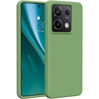 Obal Etteri Silicone case Xiaomi Redmi Note 13 Pro 5G/Poco X6 5G light green
