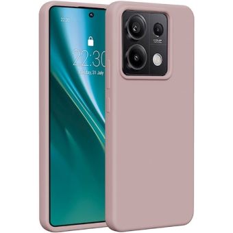 Obal Etteri Silicone case Xiaomi Redmi Note 13 Pro 5G/Poco X6 5G light pink