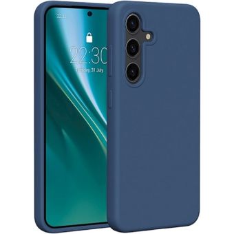 Obal Etteri Silicone case Samsung Galaxy A55 5G A556 dark blue
