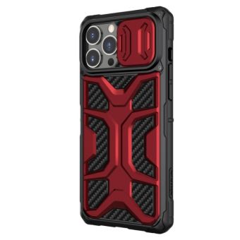 Obal Nillkin Adventurer Camshield Armor Apple iPhone 13 Pro Max červený