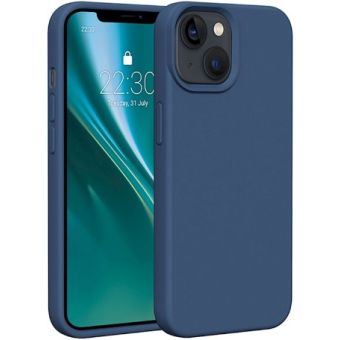 Obal Etteri Silicone case Apple iPhone 13 dark blue
