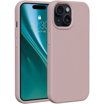 Obal Etteri Silicone case Apple iPhone 15 light pink