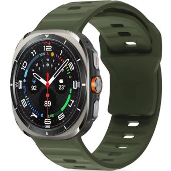 Tech-Protect Silicone Line Samsung Galaxy Watch Ultra 47mm Olive Green