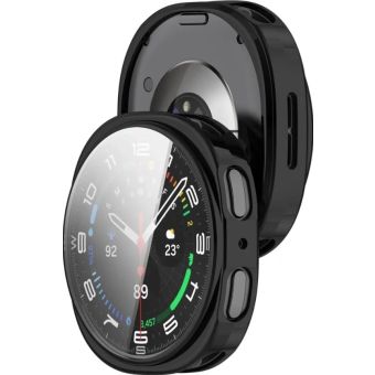 Ochranné puzdro/sklo Bizon Case Watch Felipe Samsung Galaxy Watch 8 44mm čierne