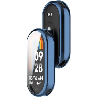 Ochranné puzdro/sklo Bizon Case Watch Felipe Xiaomi Smart Band 10 modré