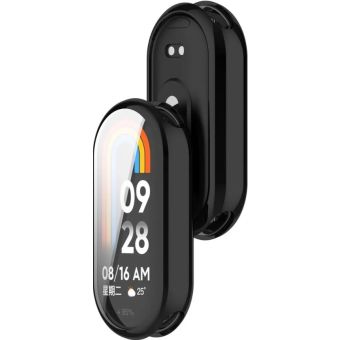 Ochranné puzdro/sklo Bizon Case Watch Felipe Xiaomi Smart Band 10 čierne