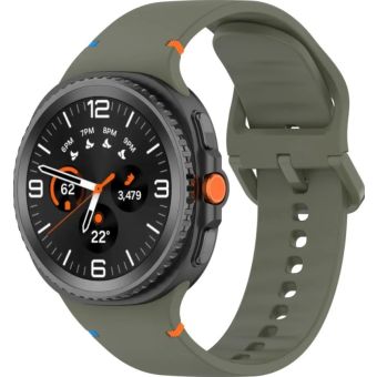 Remienok Bizon Strap Watch Silicone G Samsung Galaxy Watch 8 40mm/44mm/8 Classic 46mm tmavo zelený