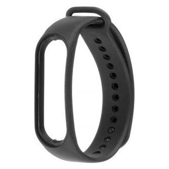 Silikónový náhradný náramok pre Xiaomi Smart Band 8 Active a Redmi Band 2 čierny