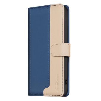 Obal Binfen Book RFDI Xiaomi Redmi 15C/POCO C85 modro-béžový