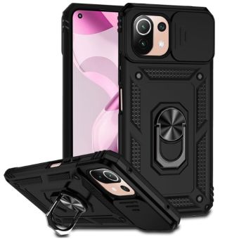 Obal Camshield Ring Armor Xiaomi Mi 11 Lite čierny
