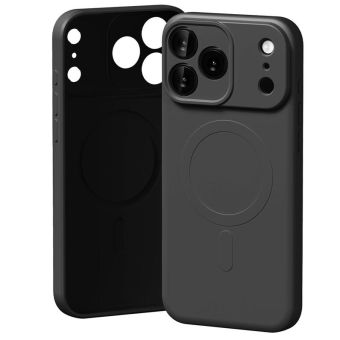 Obal Mercury SemiSilicone Magsafe Apple iPhone 17 Pro Max čierny
