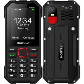 MOBIOLA MB510 TitanX Black - Poškodená krabica