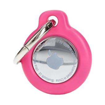 Obal Bizon Locator Keychain Apple AirTag ružový