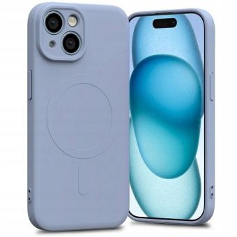 Obal Mercury SemiSilicone Magsafe Apple iPhone 15 levanduľový