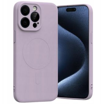 Obal Mercury SemiSilicone Magsafe Apple iPhone 15 Pro Max fialový