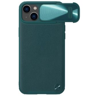 Obal Nillkin CamShield Leather S Case Apple iPhone 14 zelený