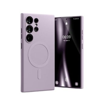 Obal Mercury SemiSilicone Magsafe Samsung Galaxy S24 Ultra 5G S928 fialový