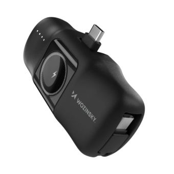 Wozinsky WF16-YCS 5000mAh, 15W 2xUSB-C, čierna