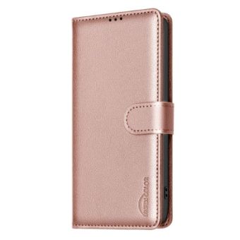 Obal Magnet RFID Book POCO F7 Pro/F7 Ultra zlato ružový