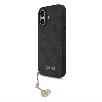 Obal Guess 4G Charm Apple iPhone 17 GUHMP17SGF4GCK sivý
